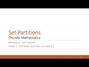 M8 V5 Set Partitions