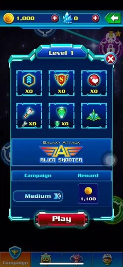 Tutorial Level 1 Alien Shooter | エイリアンシューター | Galaxy Attack | Guide & Tips