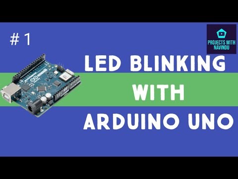 How to blink LED using Arduino Uno