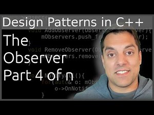The Observer Design Pattern in C++ - Part 4 of n - Notify Specific System