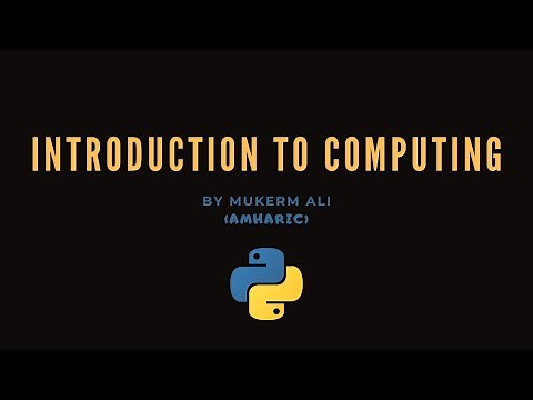 Lecture 1 - Python and PIL Installation