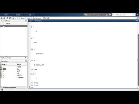 Matlab Tutorial #1: Scripts