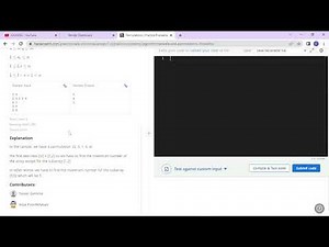 HackerEarth Permutation Challenge