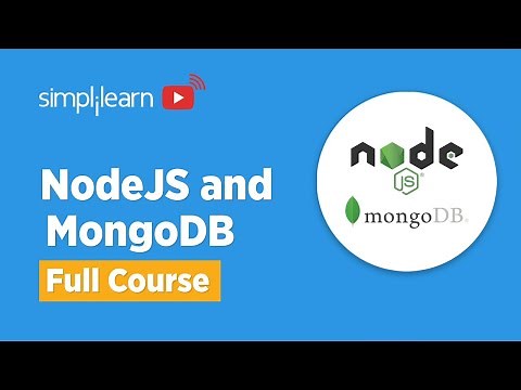 🔥NodeJS And MongoDB Full Course 2026 | Node.js And MongoDB Tutorial For Beginners | Simplilearn