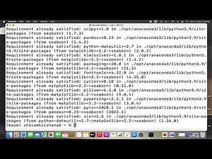 How to Install Matplotlib in Python Anaconda Jupyter Notebook