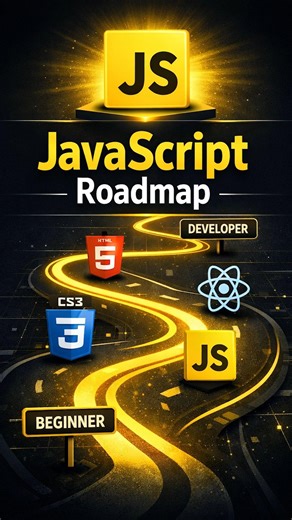 Don't Start JavaScript Without Seeing This Roadmap First #programming #coding #developer