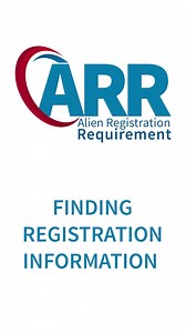 Need to learn more about the Alien Registration Requirement? To find out if you are already registered, if you need to register, and the requirements and steps for registration, visit: uscis.gov/alienregistration | U.S. Citizenship and Immigration Services