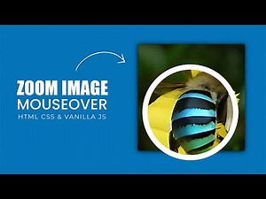 Zoom Image on Mouseover using Vanilla JavaScript