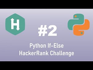 Python HackerRank Challenge #2 "Python If-Else"