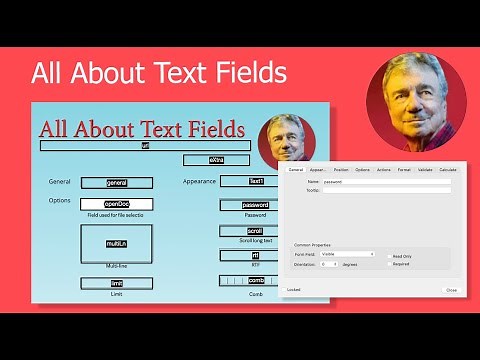All About Text Fields in Acrobat Pro DC