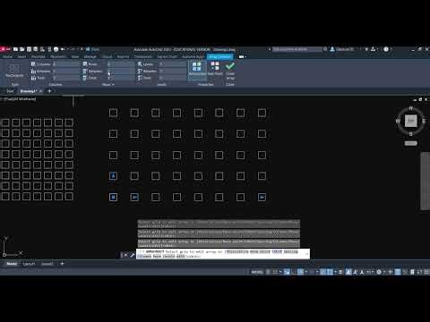 05 AutoCAD Using Rectangular Array