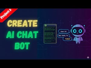 Project 5 How To make AI ChatBot