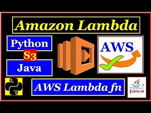 🚀 Create AWS Lambda Functions with Python & Java (2025) | Step-by-Step Beginner Tutorial