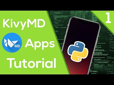KivyMD Tutorial #1 - Build A Mobile App With Python