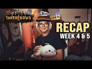 Sauercrowd Week 4&5: English Recap