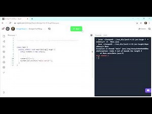 java.lang.ArrayIndexOutOfBounds Easy Fix