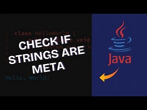 How to Check if Two Strings are Meta in Java 2025?