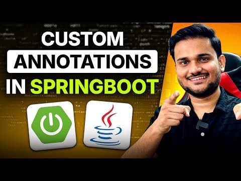 Creating Annotations in Spring | Aspect oriented programming | Complete beginners tutorial