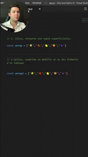 Slice vs Splice en JavaScript #shorts