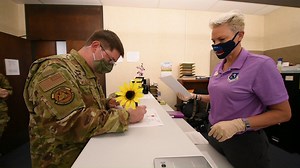 The 97th Force Support Squadron Education and Training Testing Center recently resumed the Weighted Airman Promotion System (WAPS) testing May 11, 2020, after having to put testing on hold due to COVID-19 mitigation efforts since March 23, 2020. To read the full story click this link https://bit.ly/3gCjN4X (U.S. Air Force video by Tech. Sgt. Kenneth W. Norman) | Altus Air Force Base