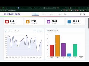 Air Quality Monitoring ML Project | Complete Flask Dashboard Source Code
