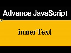 innerText in JavaScript (Hindi)