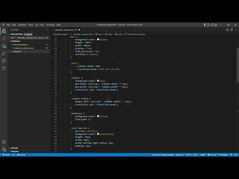 Blazor Tutorial: Hideable (Collapsible) Sidebar (No JavaScript)
