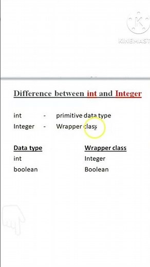 Difference between int and Integer in java