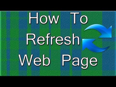 How To Refresh A Web Page