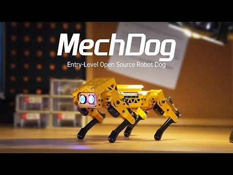 MechDog Robot DOG: AI Open Source Robot You Can Code!