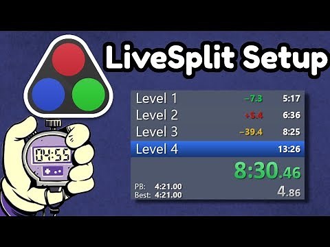 How to Set Up a Speedrun Timer (LiveSplit Tutorial)