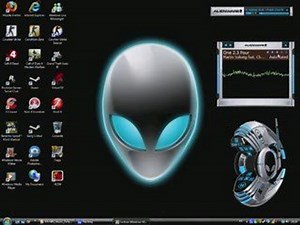 Alienware theme pc