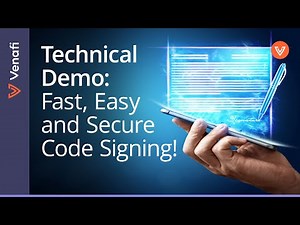 Signing Scripts with PowerShell | CodeSign Protect Technical Demo, Venafi