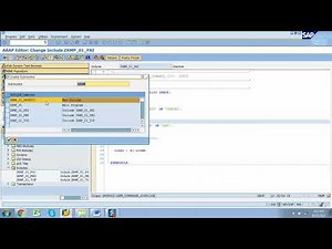 SAP ABAP Module Pool Program with Radio button list box