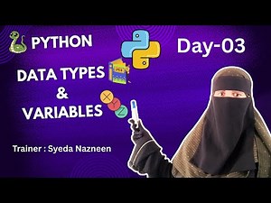 Python Class 03 | Variables, Data Types & Type Conversion Explained