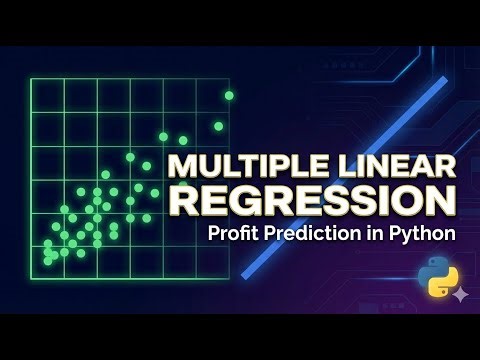 Multiple Linear Regression in Python #LinearRegression #MachineLearning #DataScience #python #coding