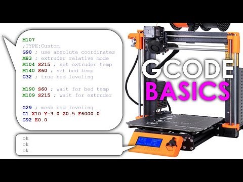Learn G-Code for 3D Printing