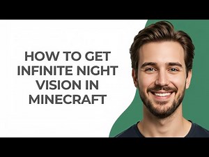 How To Get Infinite Night Vision In Minecraft - GUIDE!
