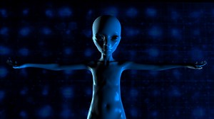3d Animation Of Alien Stock Motion Graphics SBV-307347648 - Storyblocks