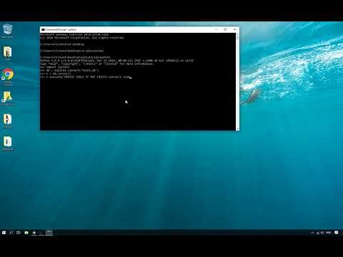 Python SQLite3 Tutorial 1 - How to create databases and tables