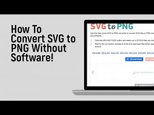 How to Convert SVG to PNG Without Software [easy]