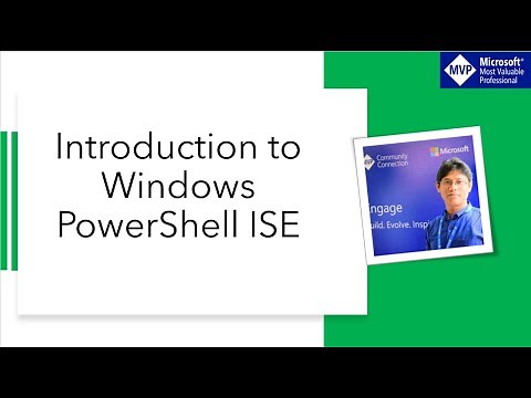 What is Windows PowerShell ISE