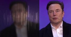 Example deepfake video of Elon Musk