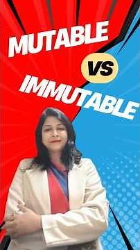 Mutable vs Immutable in Python 🔥 | What are Mutable & Immutable data types in python #trending #code