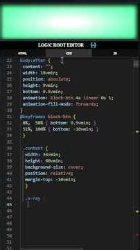 Mind-Blowing CSS X-Ray Human Body Animation | (No JavaScript) #coding #programming #css #htmlcss