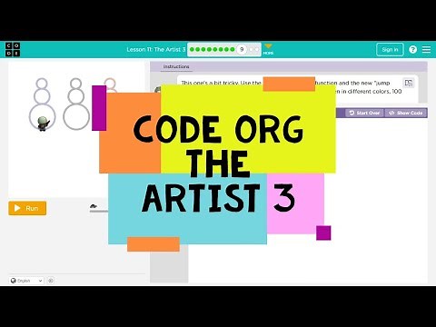 Code.org Lesson 11 The Artist 3 - Code Org Accelerated Course The Artist 3 - Code.org Lesson 11