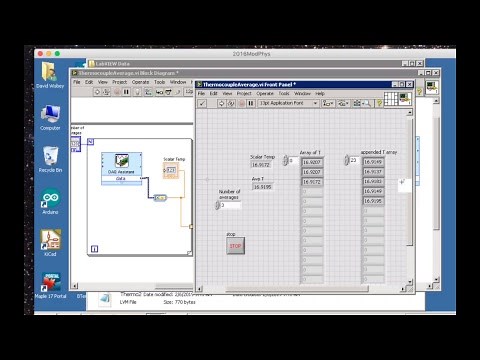 How to read a thermocouple with LabVIEW