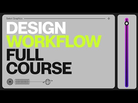Complete Graphic Design Course: The BEST Workflows & Processes (MUST KNOW)
