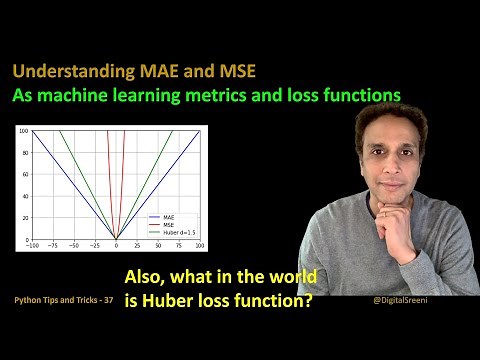 Understanding Mean Absolute Error and Mean Squared Error as ML metrics and loss functions