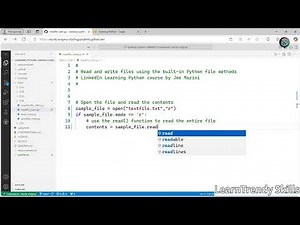 Python Reading Files Tutorial | File Handling for Beginners
